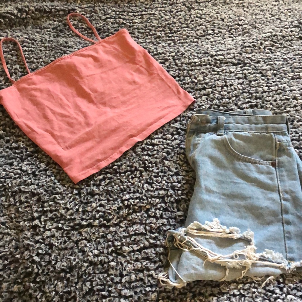 H&M cropped cami